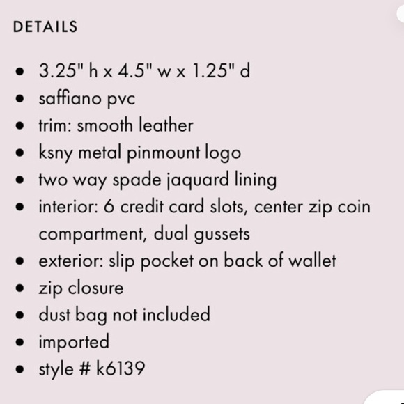 Kate Spade ♠️ traveler bicolor daisy 🌼 printed Wallet - Picture 11 of 15